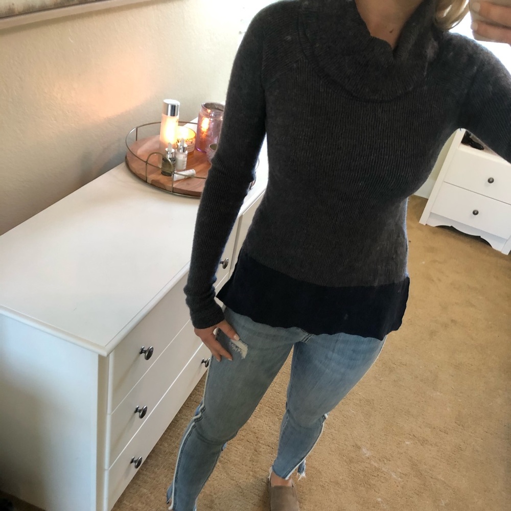 Knit Toad & Co turtleneck sweater